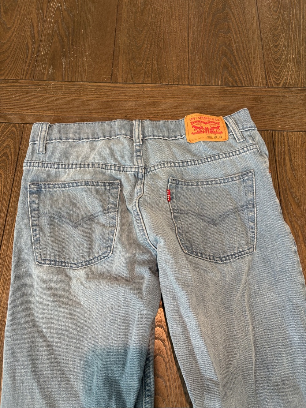 Levi's Light Blue Kids Jeans with Red Tab